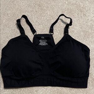 Kindred Bravely sublime Black sports Bra hands free pumping & nursing M